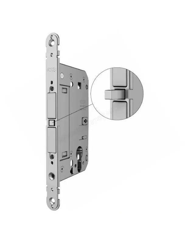 Agb Touch and Close - Serratura Magnetica regolabile con riferma - Frontale 18mm Promozione Esclusiva