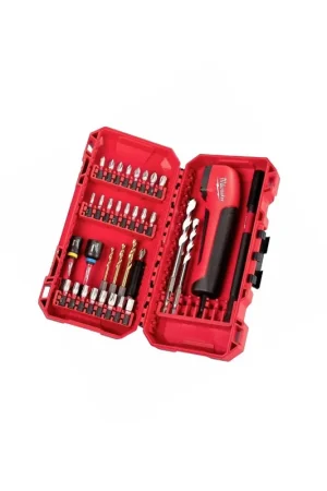 Milwaukee Shockwave Kit inserti 35 parti Croce Phillips, Croce Pozidriv, Profilo a T, Brugola interna - 4932493653 Prezzo Basso
