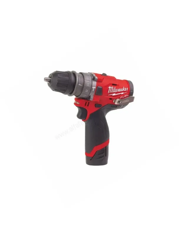 Quantità Limitata Milwaukee M12 FPDXKIT-202X FUEL Trapano a Percussione a Batteria 12V con 3 Mandrini Intercambiabili - 4933464138