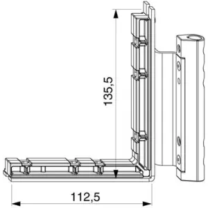 Bestseller Angolo cerniera MAICO per cava Multi Mammut spessore premontato 12/18-13 sinistro argento