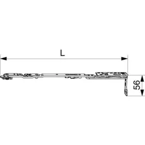 Ordina Subito Braccio forbice MAICO per aerazione con supporto Multi Power 1050/1300 Legno/PVC PB30 scostoscamento 13 destro LBB 801-1.300 argento