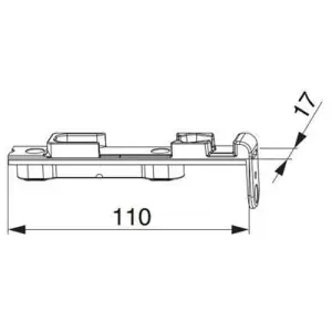 Miglior Prezzo Scontro MAICO ribalta per PVC dx+sx argento