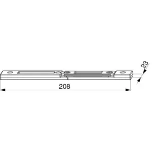 Occasione Scontro MAICO scrocco-mandata sinistro legno A12/PB24-scostamento 13 argento