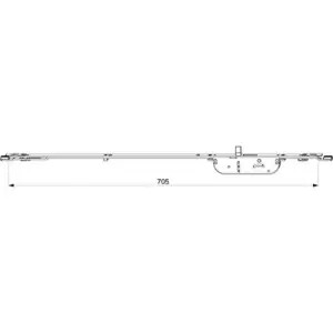 Spedizione Espresso Prolunga MAICO con punzone F-705x16 argento