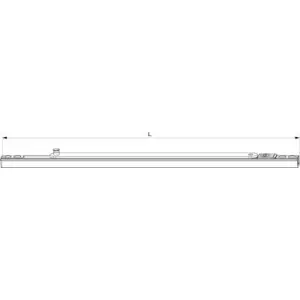 Delimitatore MAICO di apertura con freno braccio L 274 mm L 333 argento Bestseller