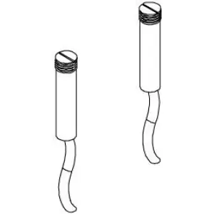 Nuovo Arrivo Contatto Reed MAICO per scontro 2 posizioni L 16 mm cavo 10 m (0,14 mm?) argento