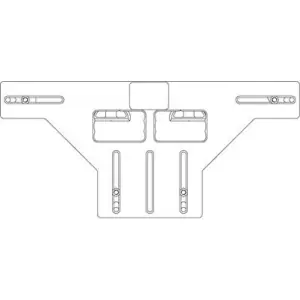 Solo Oggi Dima MAICO fresa supporto forbice per finestra a trapezio doppia tazza fresa 34/anello 40 A12/AB18 + A12/AB20 legno