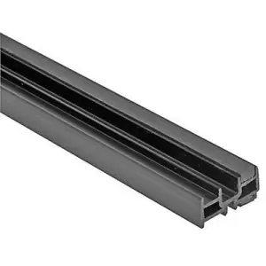 Profilo AGB modello ALZANTE SCORREVOLE CLIMATECH sostegno anta fissa lunghezza 2m per serramento in pvc finitura nero Saldi