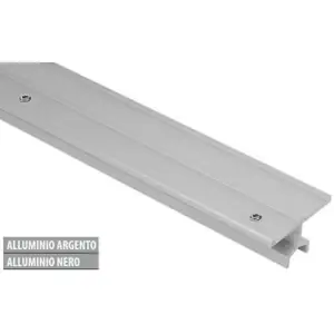 Acquista Ora Guida AGB modello ALZANTE SCORREVOLE superiore ridotta lunghezza 4m per serramento in alluminio finitura argento