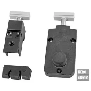 Compra Online Componenti AGB modello ALZANTE SCORREVOLE CLASSIC kit guida superiore c per serramento in pvc finitura grigio