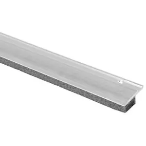 Economico Profilo AGB modello ALZANTE SCORREVOLE chiusura superiore lunghezza 3m per serramento in alluminio finitura argento