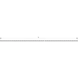 Asta di collegamento MAICO 16,4x4 con fori per carrello suplementare HS L 96 LB - argento Occasione Imperdibile