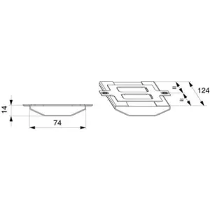 Scelto Dai Clienti Tampone MAICO HS superiore per binario superiore universale basso 68/98 mm PB L mm