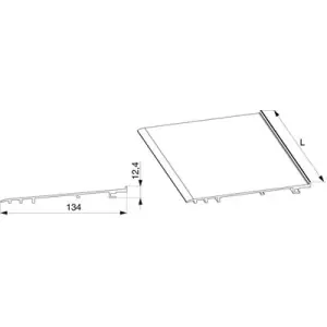 Copri-gocciolatoio MAICO HS-P in alluminio 134 L 2.500 argento Offerta