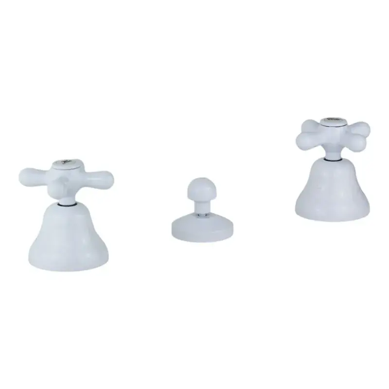 Compra Oggi Stesso Robinet bidet 3 trous couleur blanc brillant Gattoni Calypso 111415001