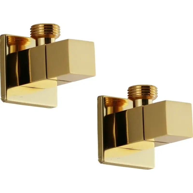 Promozione Esclusiva Paire de robinets d‘équerre modèle or brossé Sphera