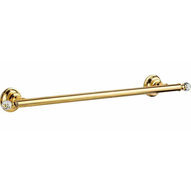 Porte-serviettes en laiton 35 cm de long finition dorée Webert Viktoria D500050010 Subito Disponibile