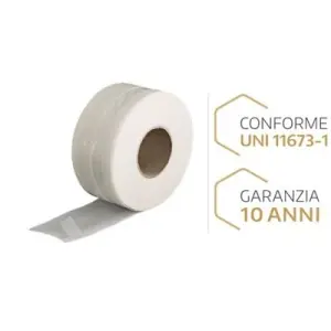 Freno al vapore MAICO SD interna e esterna bianco 70 Lato A adesivo 20 mm Lato B totalmente adesivo 2 bande separate 8x30M L 240M Subito Disponibile