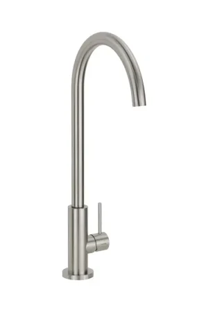 Spültischmischer aus Edelstahl AISI 316L mit gebogenem Auslauf Quadro srl 600AS Miglior Prezzo