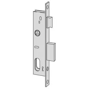 Più Venduto Serratura CISA modello 44225 entrata 35 frontale 16 interasse 69 per porta in acciaio finitura zincato