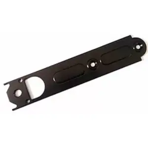 Bandella M2 modello 3610 orizzontale lunghezza 340mm cerniera serie 3500 e 3700 per serramento in acciaio finitura nero Subito Disponibile