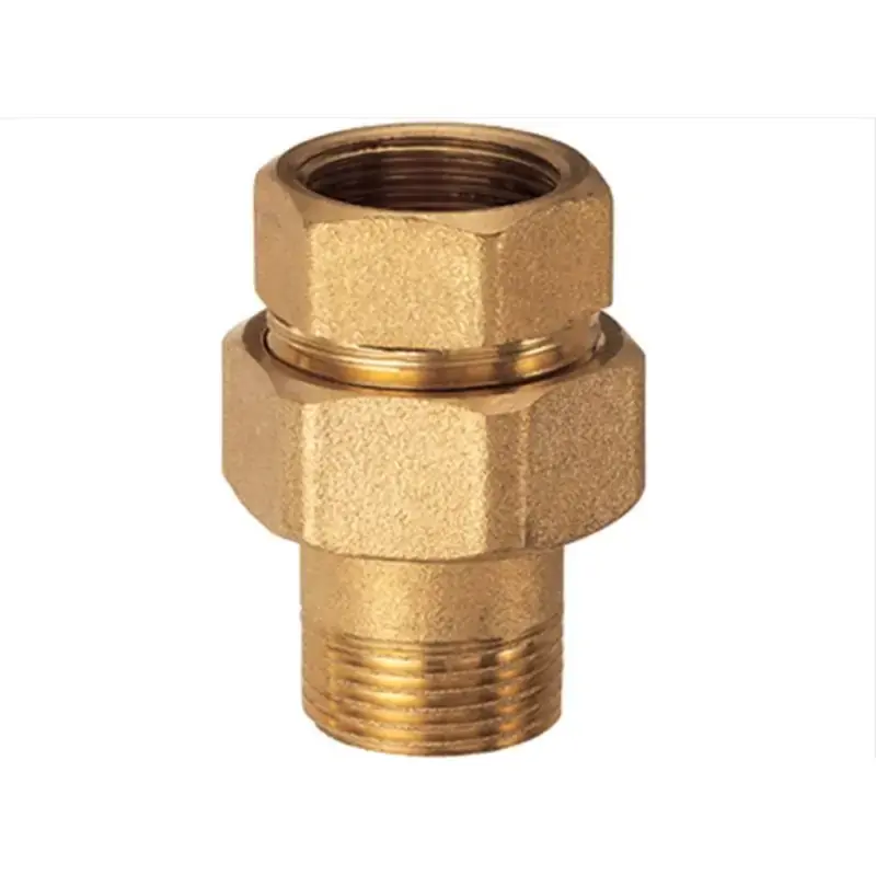 A Buon Prezzo 3-teilige Anschluss aus Messing gerade gelb FAR 5041