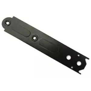Non Perdere Bandella M2 modello 4070 orizzontale lunghezza 340mm cerniera serie 4050 per serramento in acciaio finitura nero