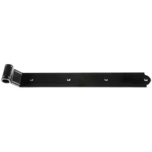 Prezzo Ridotto Bandella DIDIEFFE modello SMERALDA dritta zanca a filo lunghezza 22cm occhio centrale per serramento in ferro zincato polveri poliesteri RAL9005