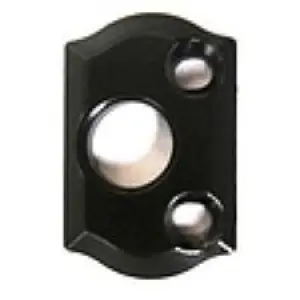 Piastrina M2 modello 5220 cardine vite M12 per serramento in acciaio finitura nero Prezzo Ridotto