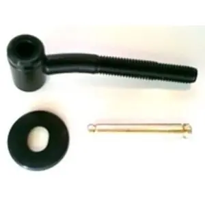 Cardine M2 modello 5204 perno sfilabile M12 lunghezza 70 tutto filetto zancato 4mm destro completo di rondella copri-foro e boccola di sicurezza cerniera serie 4250 per serramento in acciaio finitura nero Bestseller