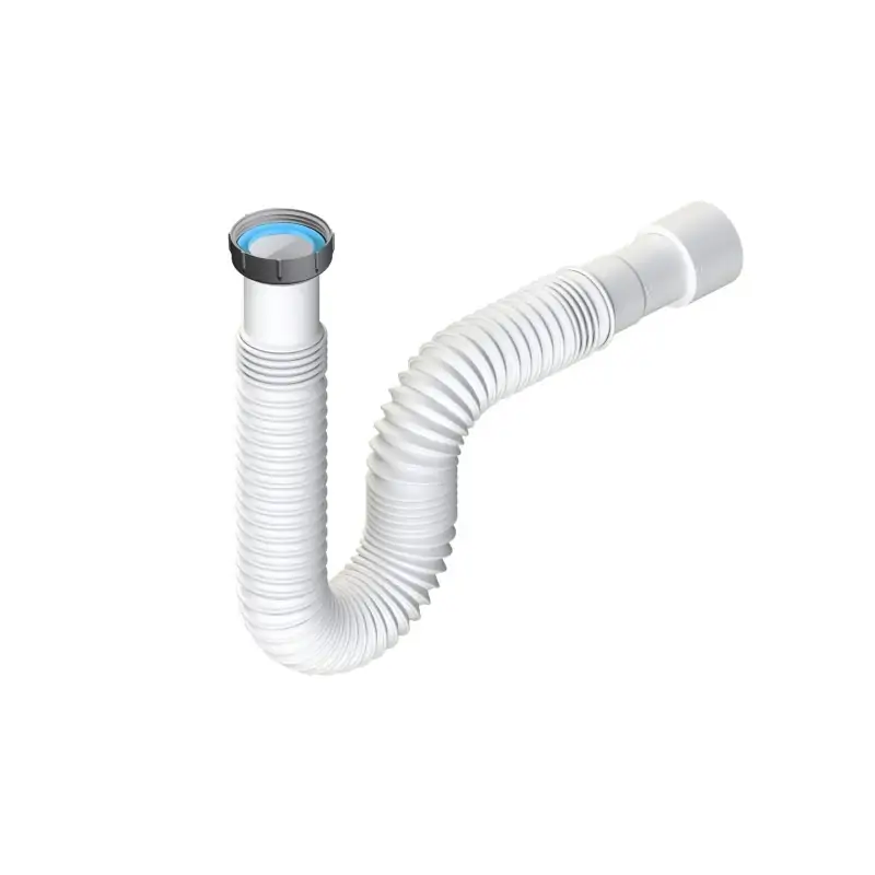 Flexibler Ablaufschlauch mit 1"1/4 Anschluss und Ø32 und Ø40 mm Auslässen L.B. PLAST D223-M Offerta Speciale