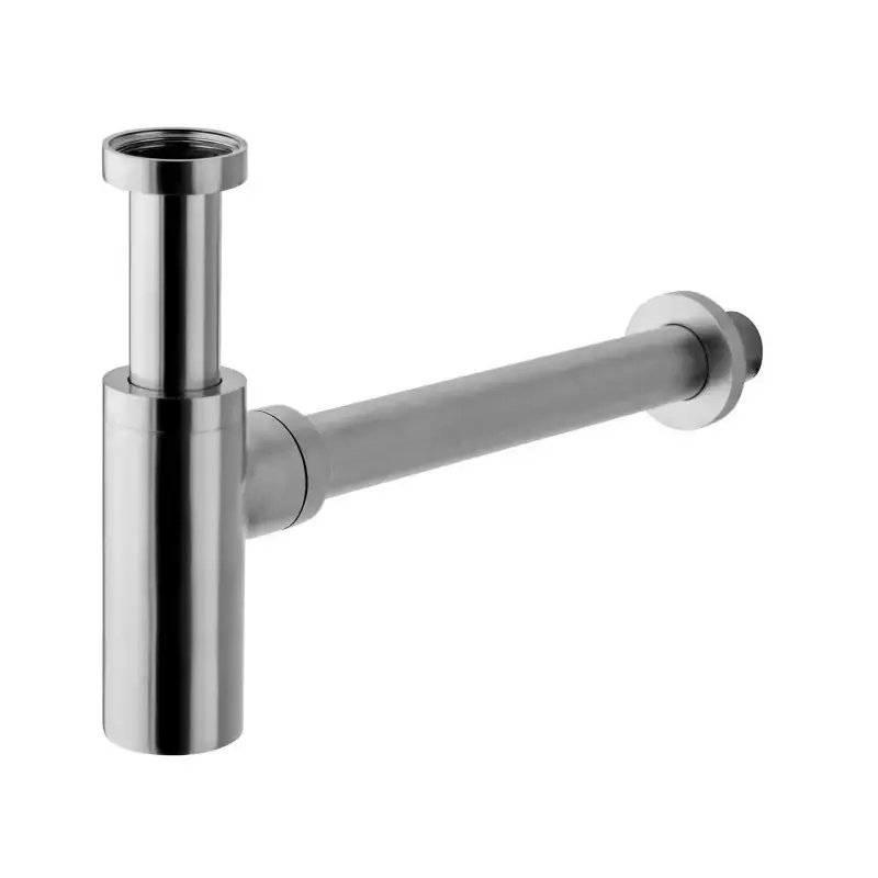 Compra Oggi Stesso Flaschensiphon 1"1/4 Farbe gebürsteter Stahl für Waschbecken Paffoni ZACC240ST