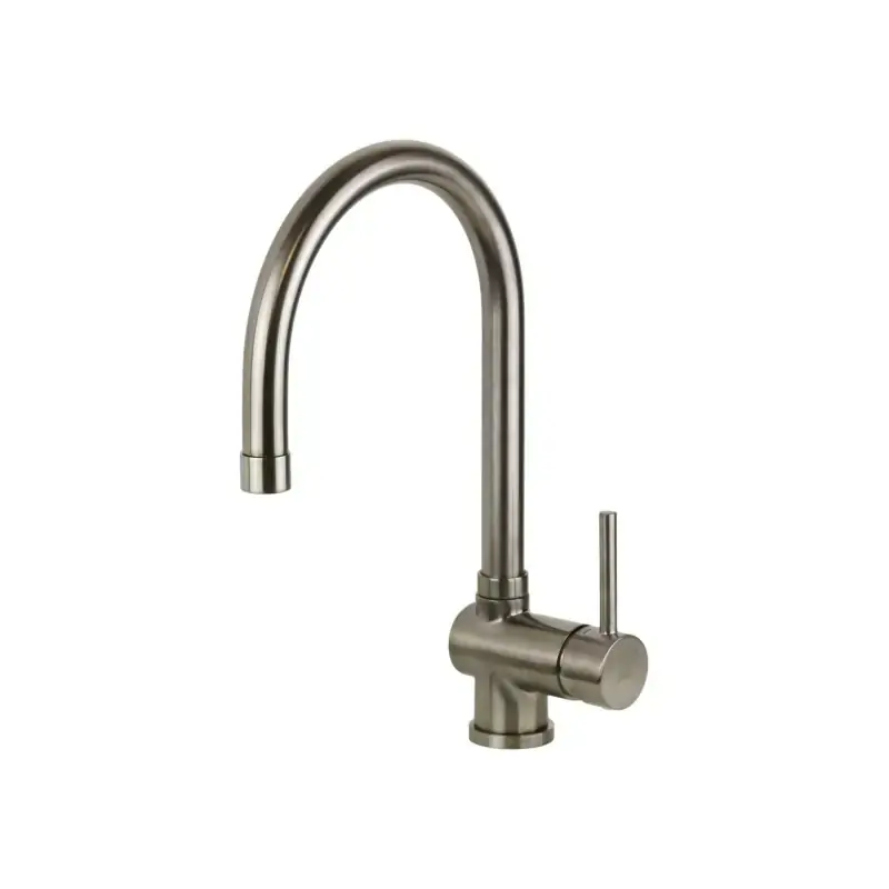Waschtischmischer aus gebürstetem Stahl mit verstellbarem Auslauf und herausziehbarer Dusche Paffoni Stick SK185ST Nuovo Arrivo