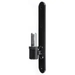 Cardine DIDIEFFE modello GIOTTO lama 240mm con perno fisso diametro 12 per serramento in ferro zincato polveri poliesteri RAL9005 Novità