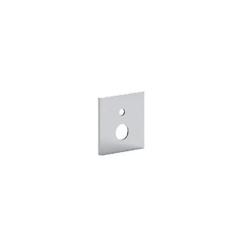 Offerta Stahlplatte für Einbaudusche mit mattschwarzer Umstellung Paffoni ZPIA027NO/M