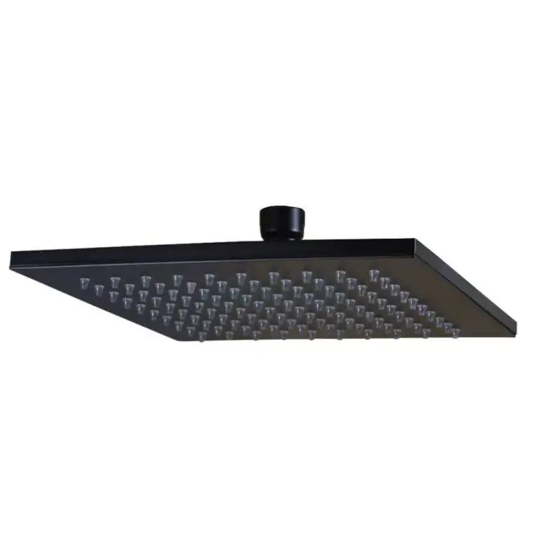 Quadratischer Duschkopf 200 x 200 mattschwarze Farbe Paffoni SYNCRO ZSOF075NO Ultima Occasione