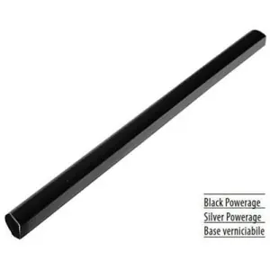 Asta chiusura AGB spagnoletta grandezza 5 lunghezza 1800 per serramento in acciaio finitura nero Reso Gratuito