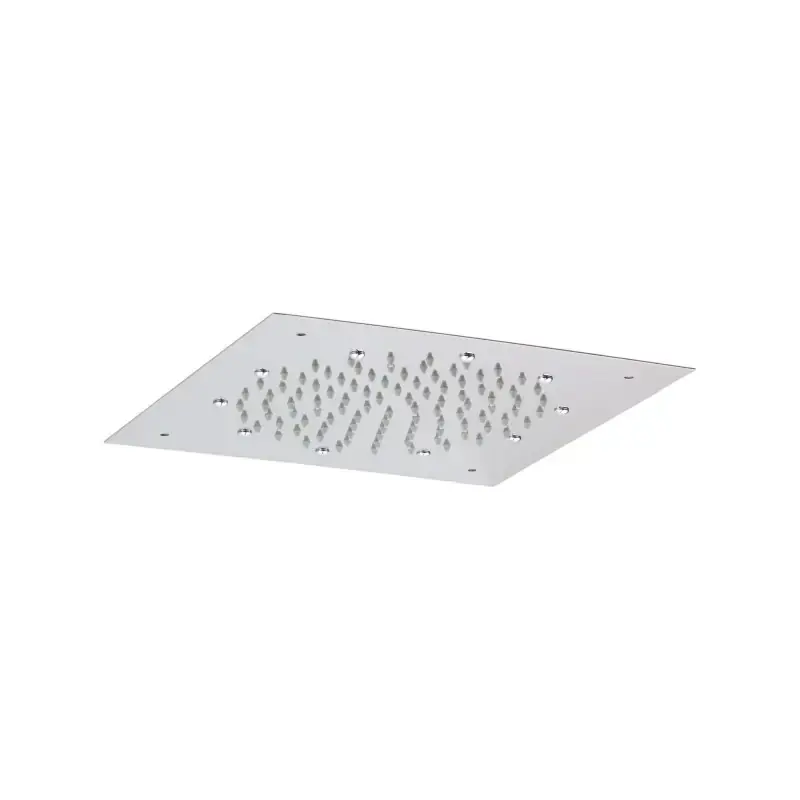 Ultimissimo Modello Deckeneinbauduschkopf 30 x 30 cm in Chromfarbe Pollini Acqua Design MARTE SD4960303CR