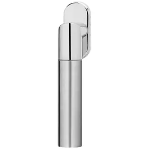 Martellina dk KARCHER DESIGN modello OREGON per serramento con rosetta con quadro 35 in acciaio inox lucido/satinato Ultime Pezzi