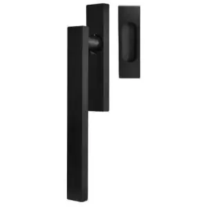 Acquista Ora Maniglione alzante scorrevole singolo KARCHER DESIGN modello EHS52Q per serramento su placca e maniglia incasso in acciaio nero cosmo