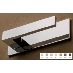 Maniglia OLIVARI modello DIANA per porta interna su placca bassa con foro normale in ottone superantracite satinato Compra Online