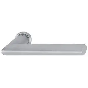 Maniglia impugnatura HOPPE modello STOCKHOLM per porta interna spessore 36-54 su rosetta mini in acciaio inox satinato Quantità Limitata