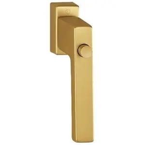 Consegna Rapida Martellina dk con pulsante HOPPE modello TOULON per serramento con rosetta con quadro 43 in alluminio bronzo