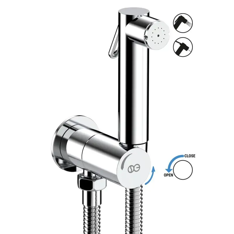 Must-Have DUAL 2-Strahl-Duschset weicher Bidetstrahl Hydrobrush-Strahl In Genius SG530