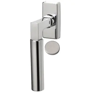 Martellina dk GHIDINI modello R988 con bussole per serramento con quadro 35 in ottone cromo satinato Saldi