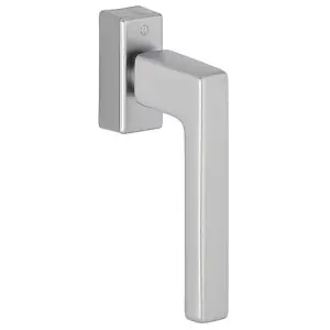 Più Venduto Martellina dk HOPPE modello AUSTIN per serramento con rosetta con quadro variabile in alluminio aspetto inox opaco