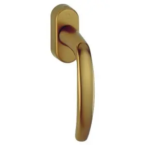 Martellina dk HOPPE modello ATLANTA per serramento con rosetta con quadro variabile in alluminio bronzo Quantità Limitata