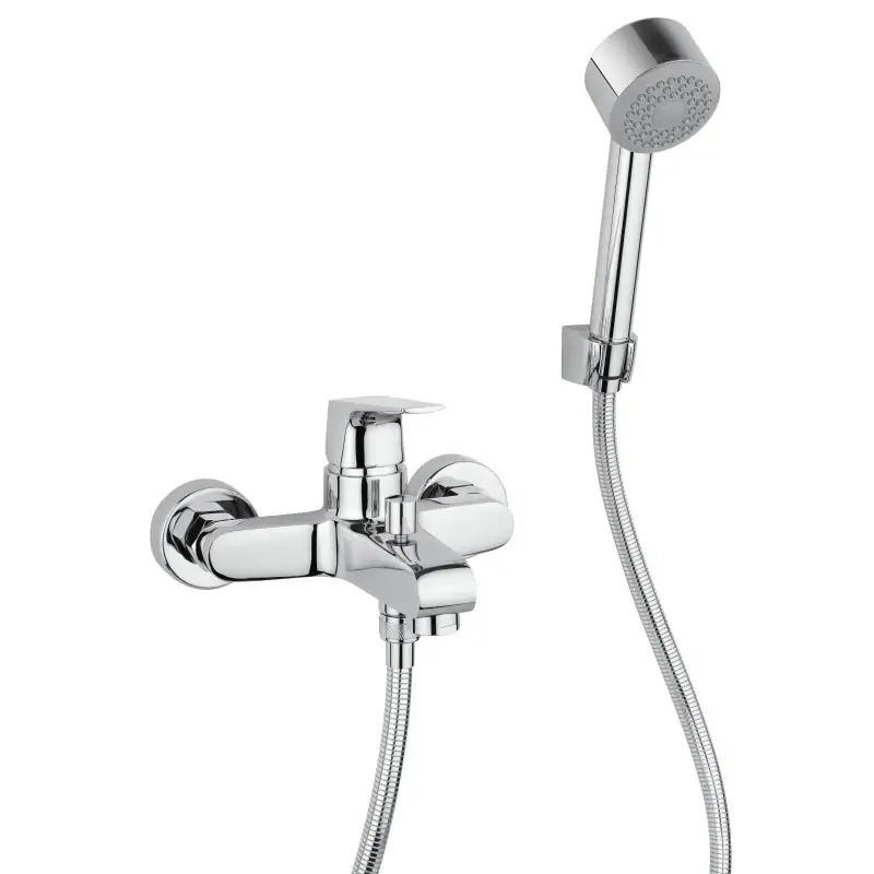 Super Prezzo Badewannenmischer mit Antikalk-Brause Piralla Iceberg 0IC00002A22