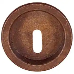 Promo Stagionale Maniglia incasso UTENSIL LEGNO modello FM360 per serramento con foro normale in ferro ruggine