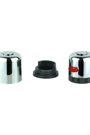 Grau verchromter ABS-Thermostatgriffsatz Teorema 0196911-001 Compra Online